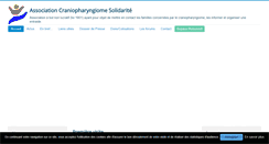 Desktop Screenshot of craniopharyngiome-solidarite.org