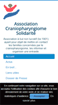 Mobile Screenshot of craniopharyngiome-solidarite.org